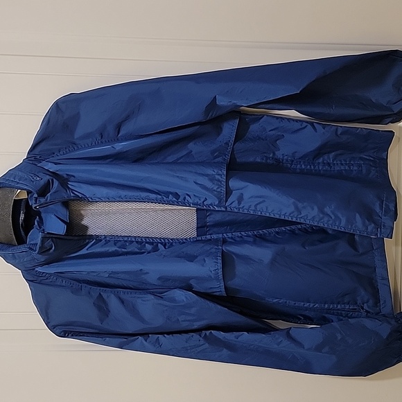 Woolrich Vintage Mens Royal Blue Windbreaker Size Small - Picture 12 of 13